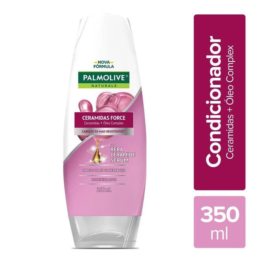 Palmolive Condicionador Naturals Ceramidas Force 350ml