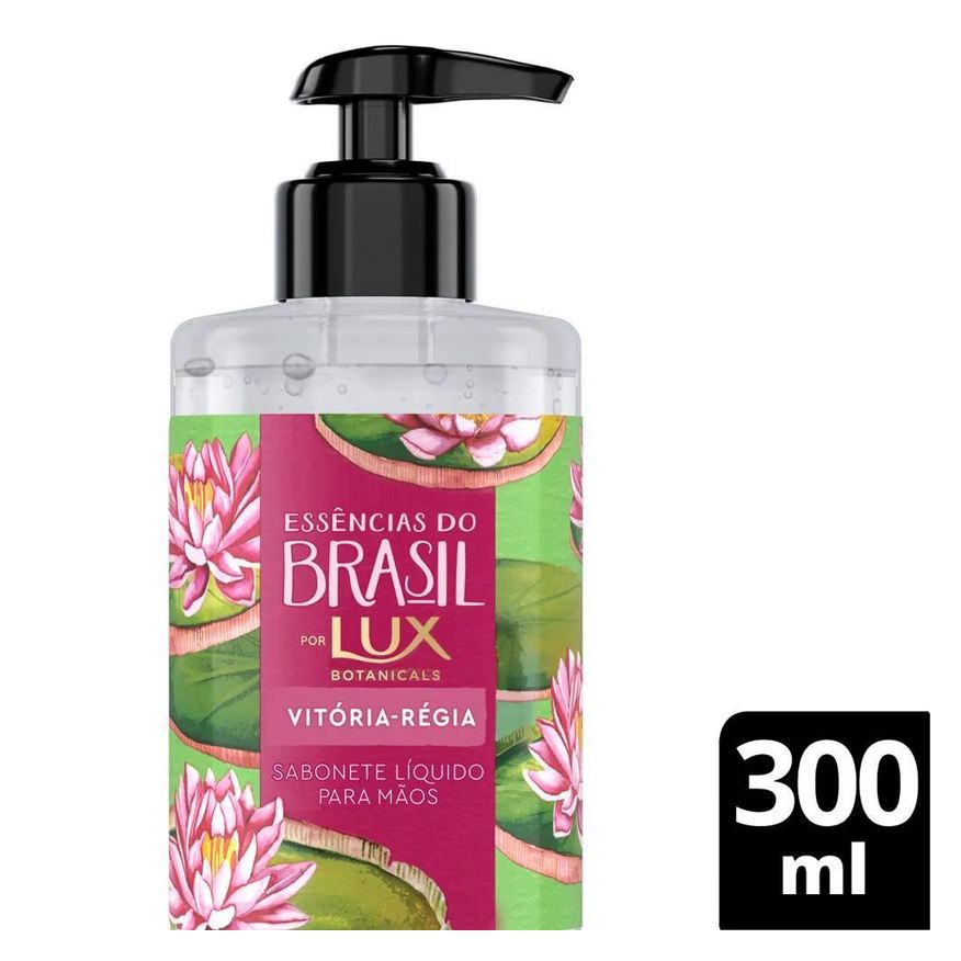 Lux Sabonete Líquido Essências do Brasil Vitória Régia 300ml
