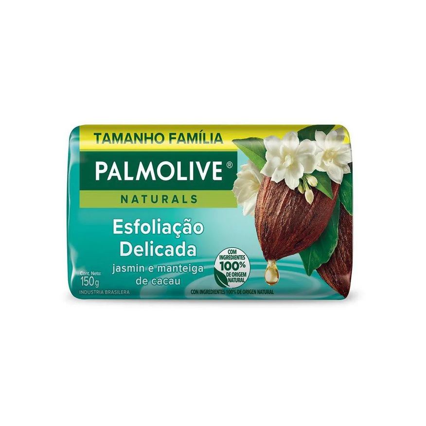 Palmolive Sabonete em Barra Naturals Esfoliação Delicada 150g