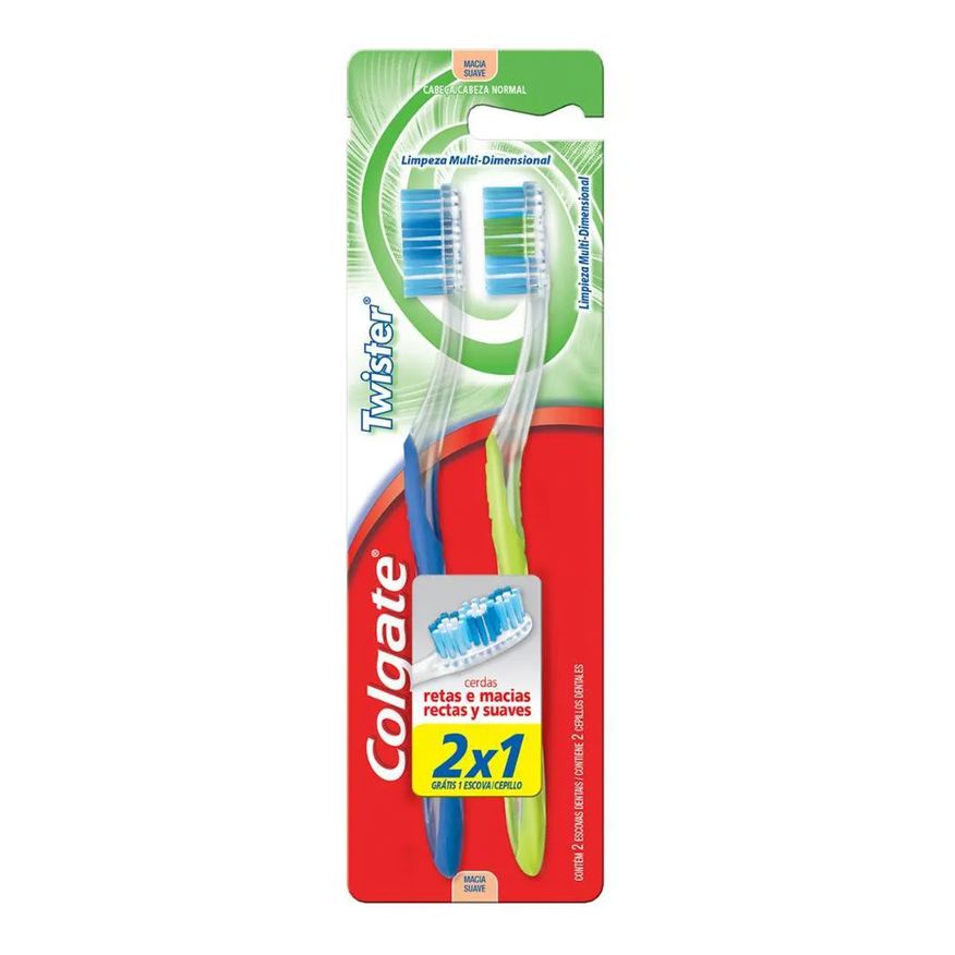 Colgate Escova Dental Twister Leve 2 Pague 1