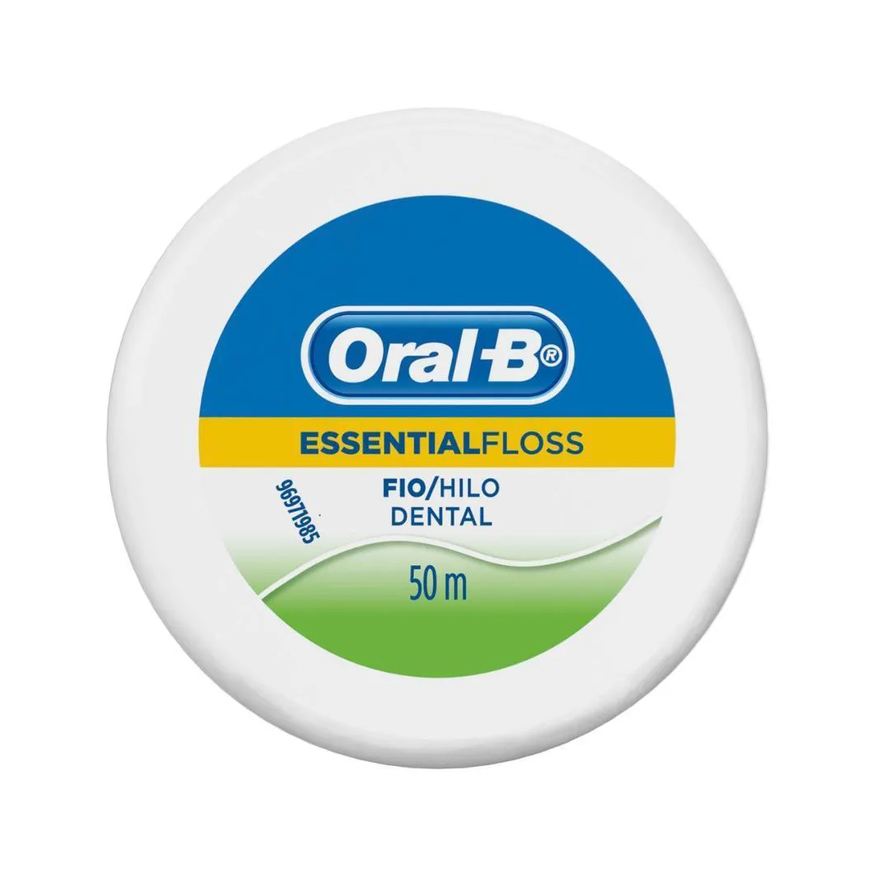 Oral-b Kit 2 Fio Dental Essential Floss Encerado Menta 50m