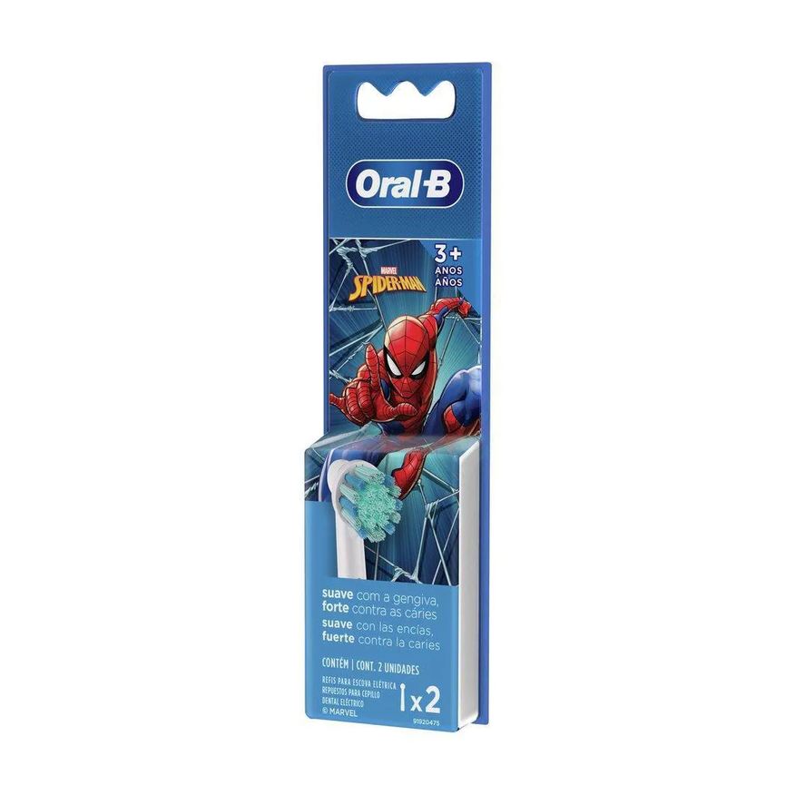 Oral-B Refis para Escova Elétrica Spiderman 2 unidades