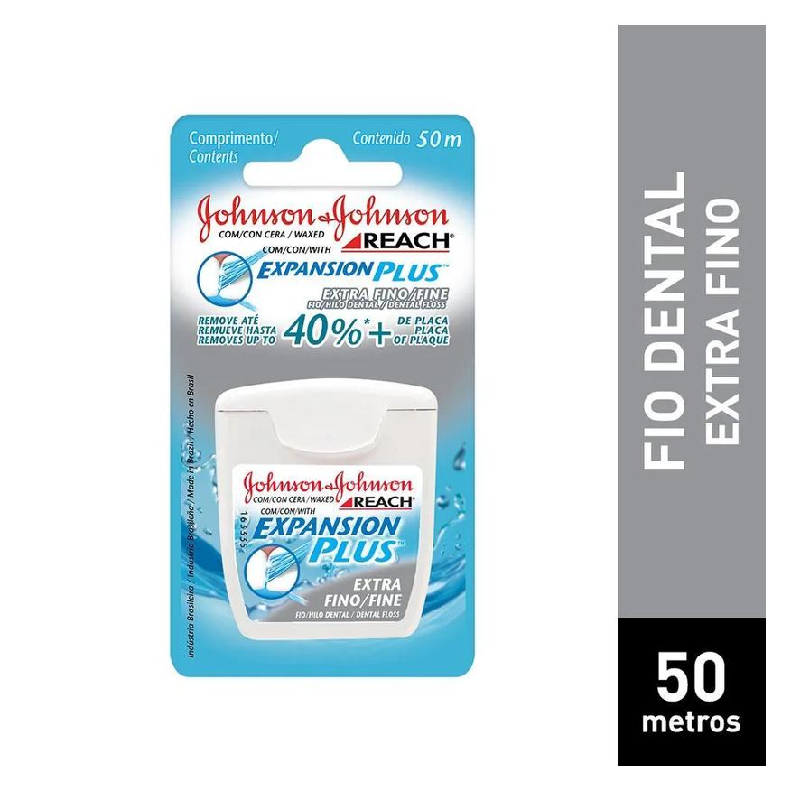 Dental Fio J&j Reach Expansion Plus Extra Fino 50m