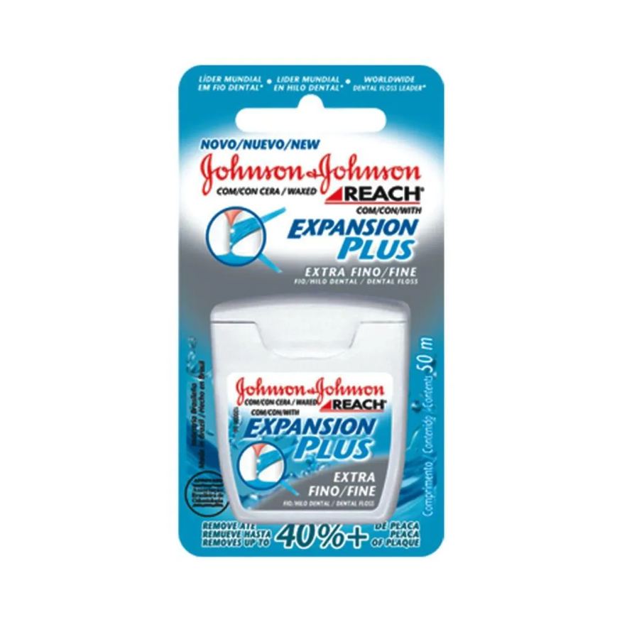 Dental Fio J&j Reach Expansion Plus Extra Fino 50m