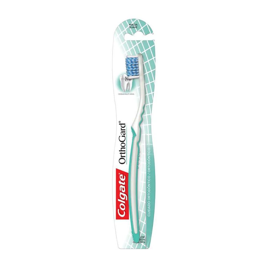 Colgate Escova Dental Orthogard Cabeça Ultra Compacta