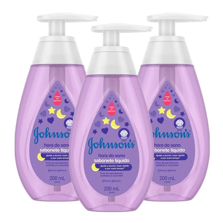Johnson's Baby Leve 3 Pague 2 Sabonetes Líquidos Hora do Sono