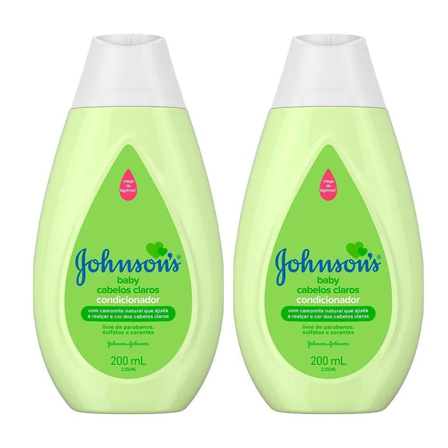 Johnson'S Baby Kit com 2 Condicionadores Johnsons Baby Cabelos Claros 200ml