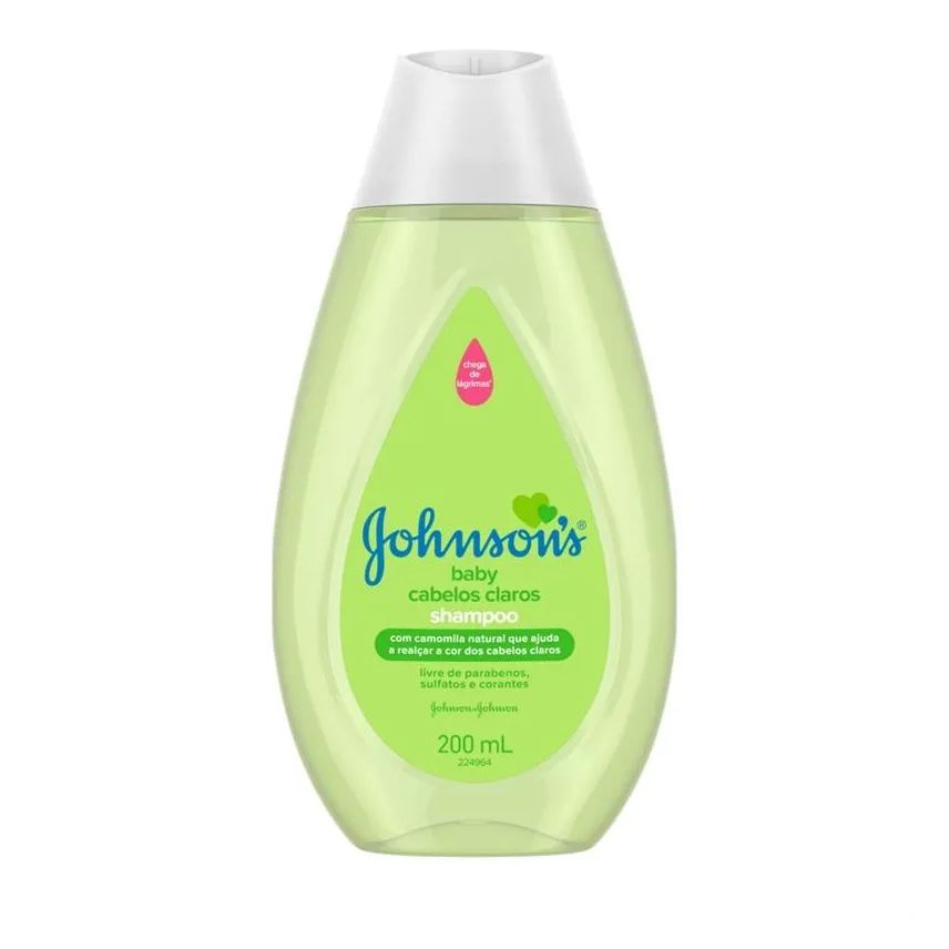 Johnson's Baby Shampoo Cabelos Claros Suavidade 200ml