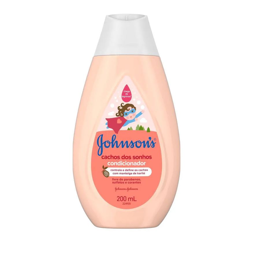 Johnson'S Baby Condicionador Johnson's Cachos dos Sonhos Controle de Volume 200ml
