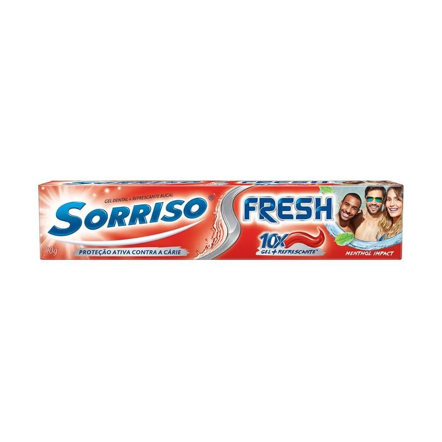 Sorriso Gel Dental Fresh Menthol Impact 90g