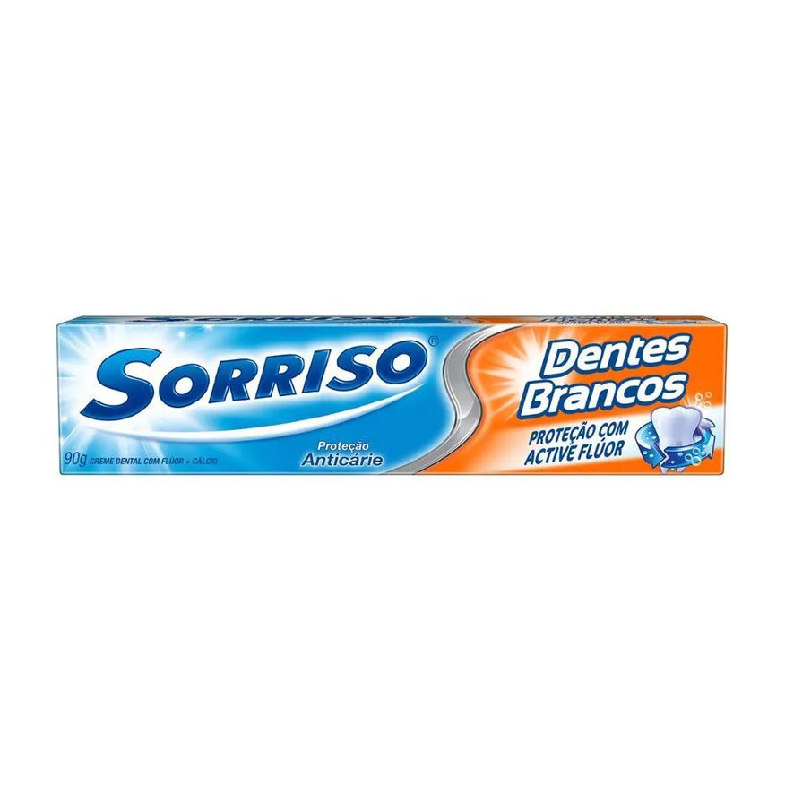 Sorriso Creme Dental Dentes Brancos 90g