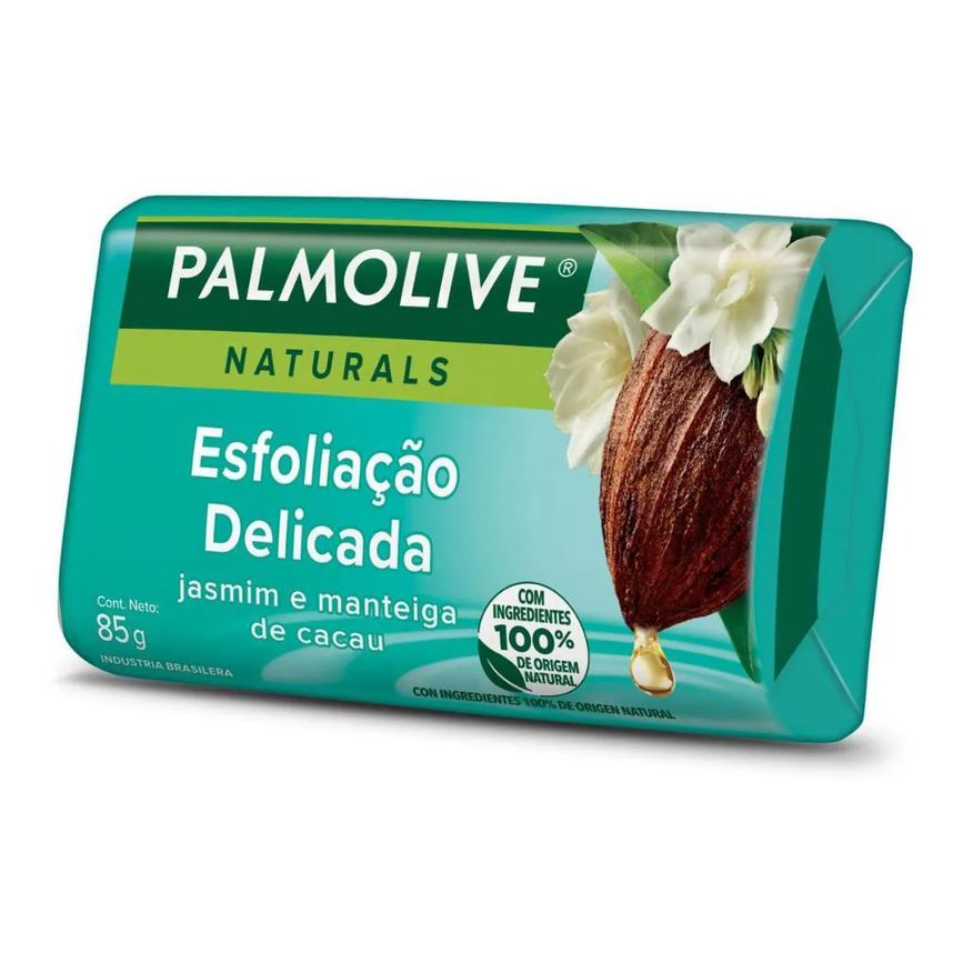 Palmolive Sabonete em Barra Naturals Esfoliação Delicada 85g