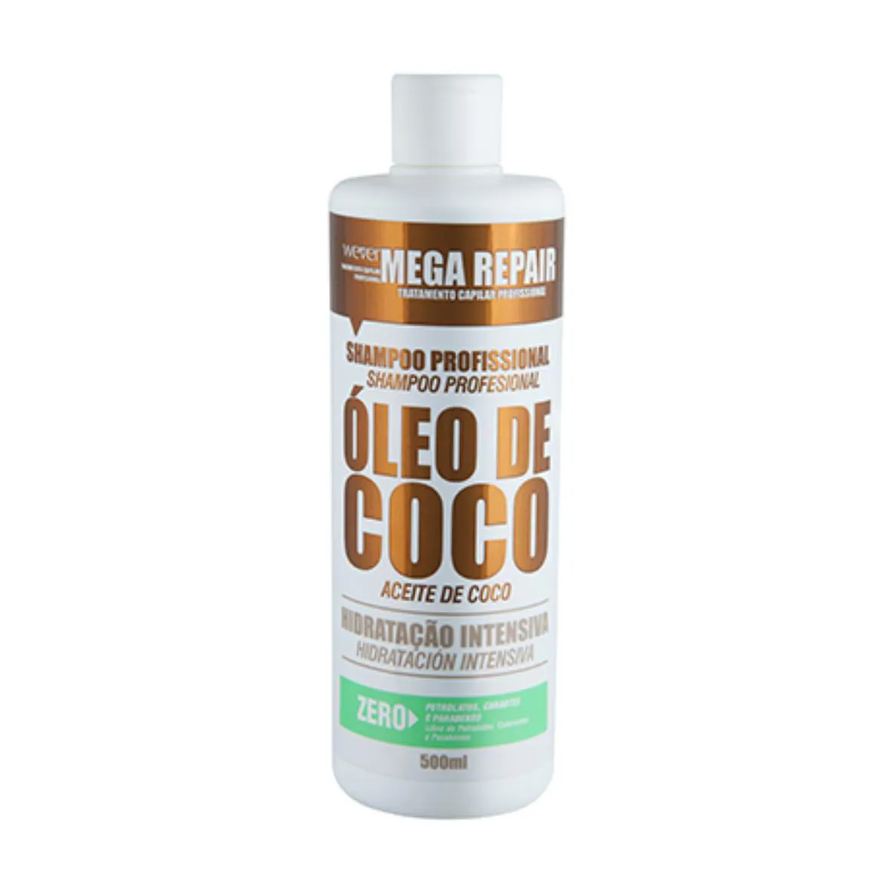 Wever Ind E Com De Cosmeticos Ltda Shampoo Óleo de Coco Cabelos Ressecados 500ml – Wever