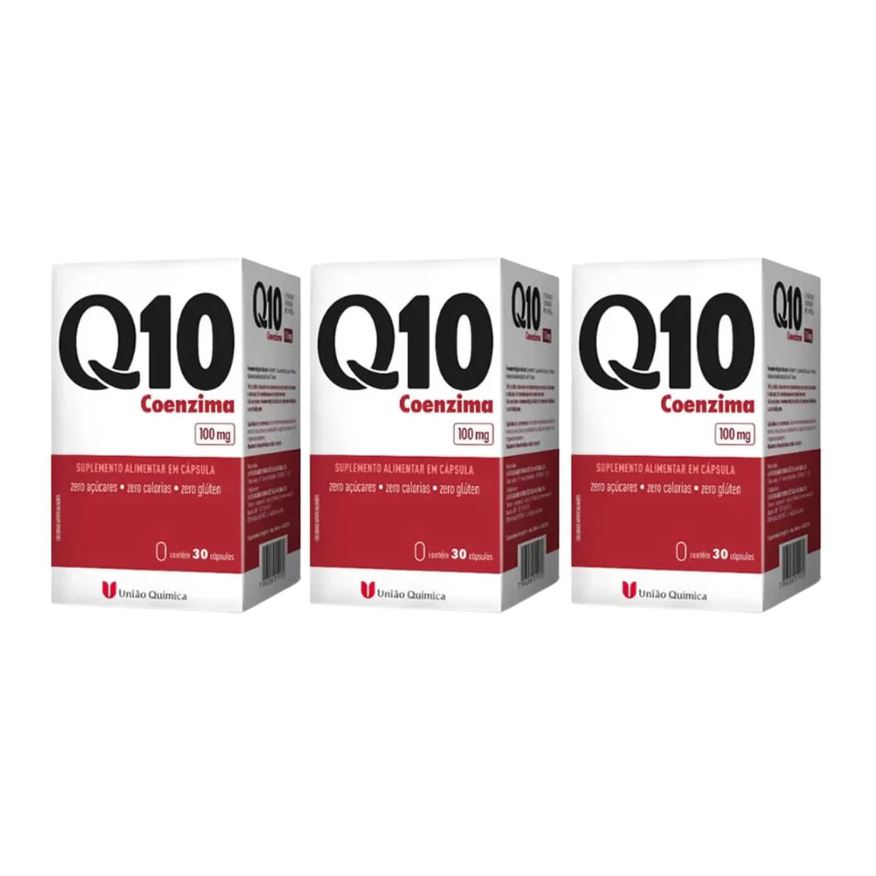 União Química Kit C3 Suplemento Q10 Coenzima C30 cápsulas