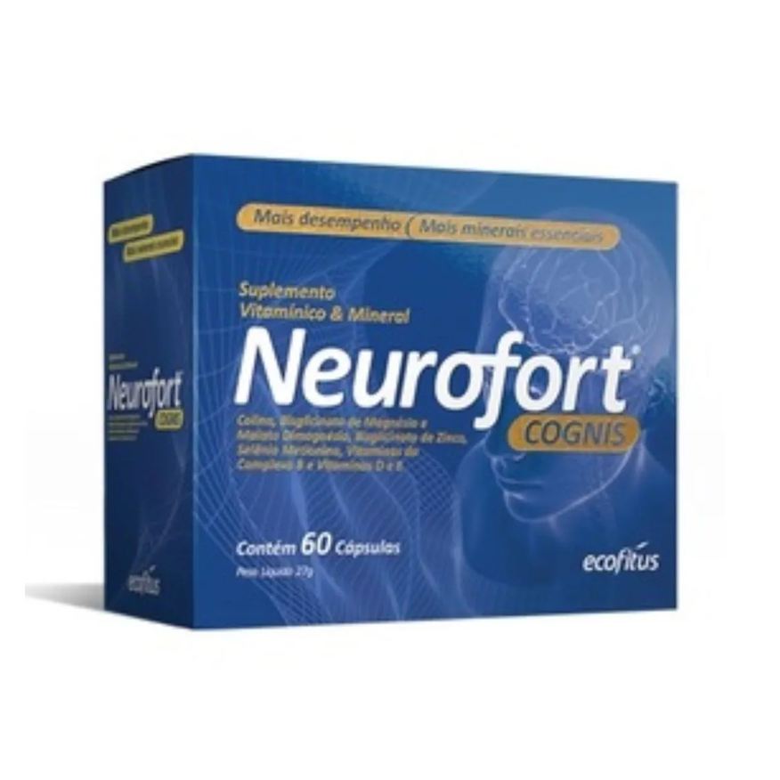 Ecofitus Suplemento Alimentar Neurofort Cognis C60