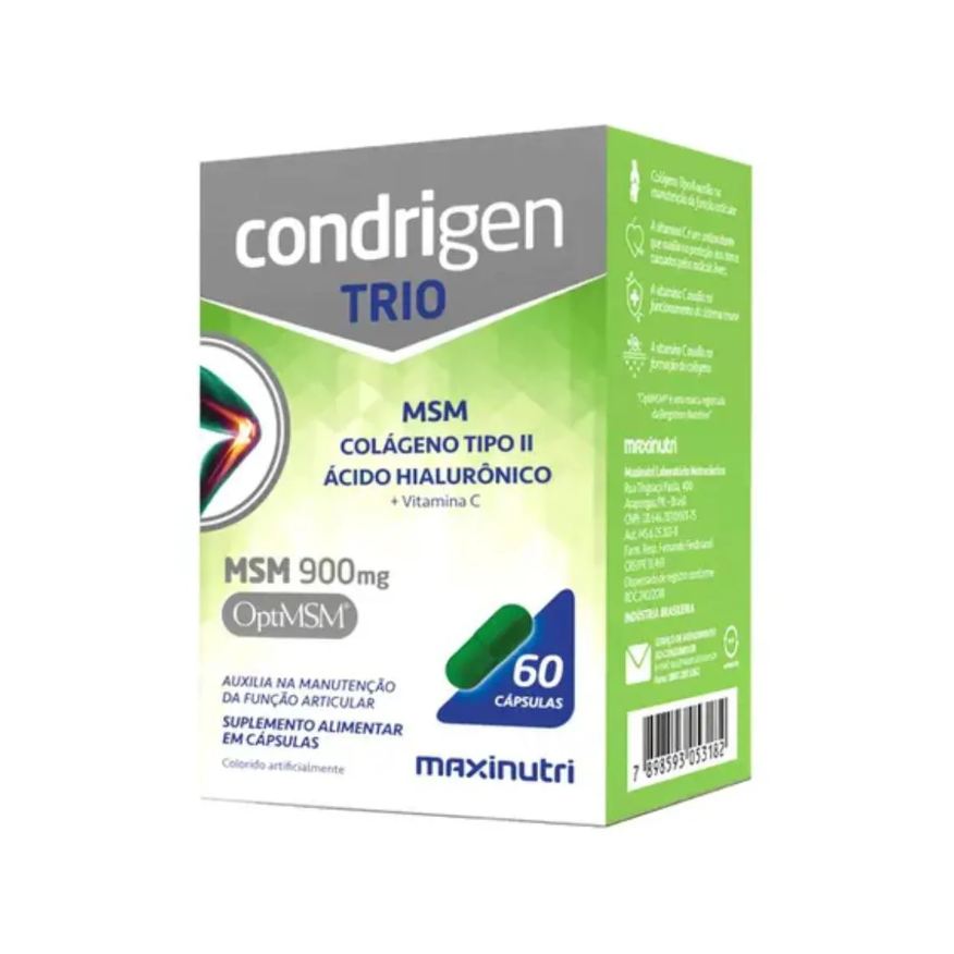 Maxinutri Suplemento Alimentar Condrigen Trio Msm 900mg C60