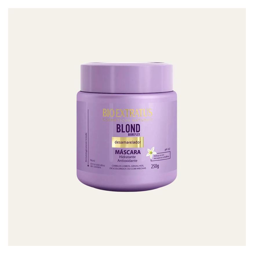 Bio Extratus Máscara Desamareladora Blond Bioreflex 250ml