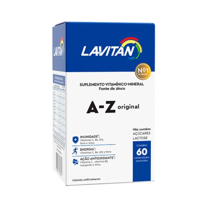 Cimed Vitamina a - Z Original com 60 Cpr - Lavitan