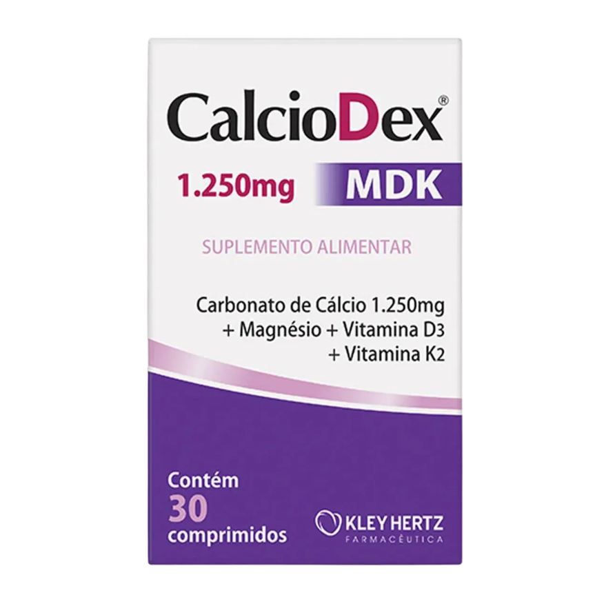 Kley Hertz Suplemento Alimentar Calciodex Mdk com 30 Cpr