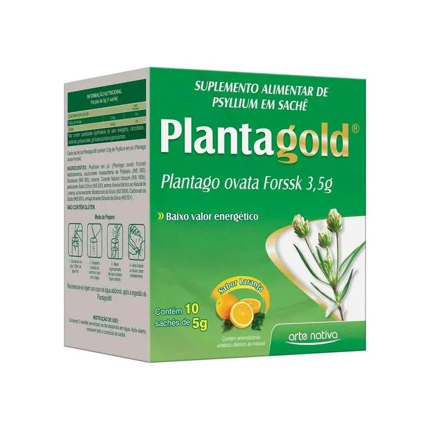 Arte Nativa Planta Gold C/10 Sâches 5g