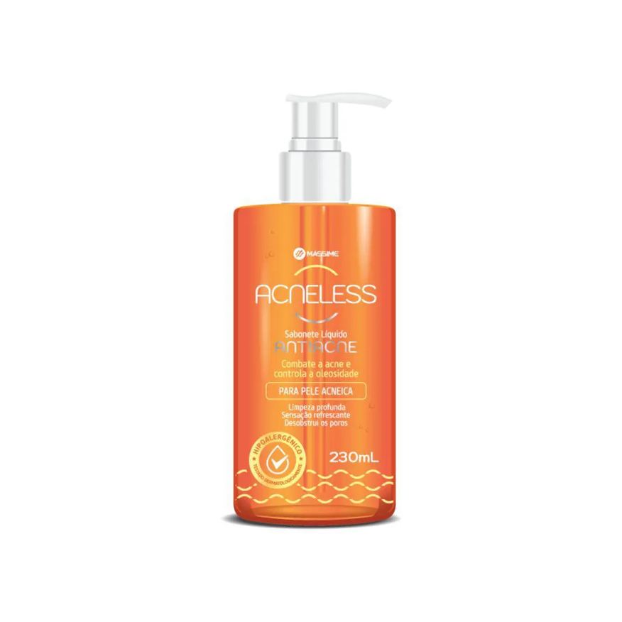 Massime Sabonete Líquido para Acne Acneless 230ml
