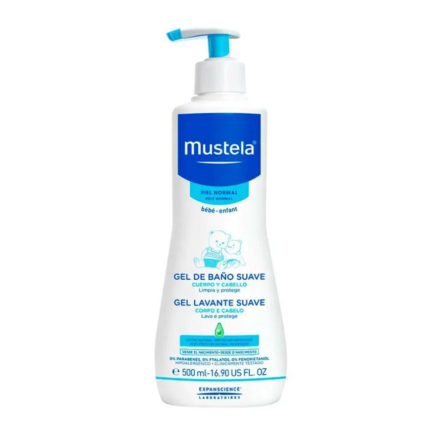 Mustela Gel para Higiene Diária Dermo Lavante 500ml