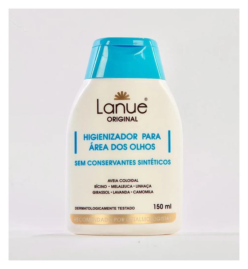 Lanue Original Shampoo Para Cílios e Área Dos Olhos 150ml