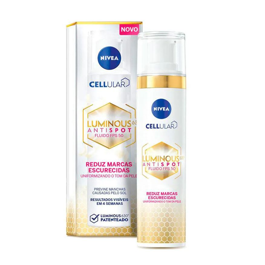 Nivea Creme Facial Anti-manchas Luminous 630º Fps50 - 40ml