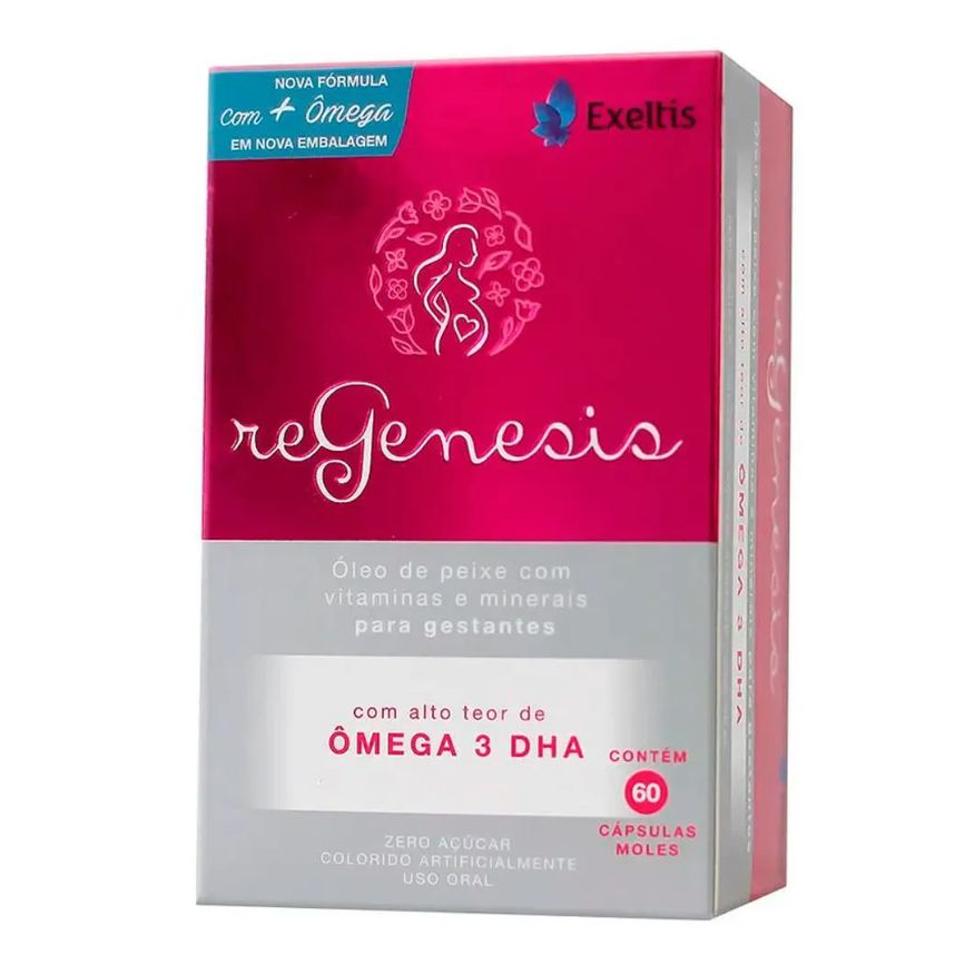 Exeltis Suplemento Alimentar Regenesis Ômega 3 - 60 Cápsulas
