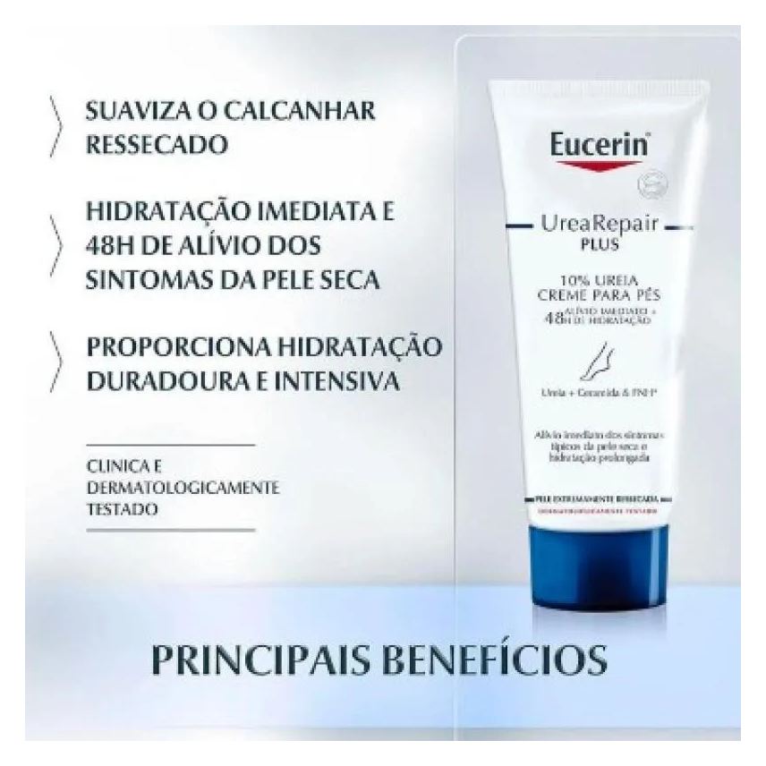 Eucerin Ureia Repair Plus 10% Creme para os Pés 104g