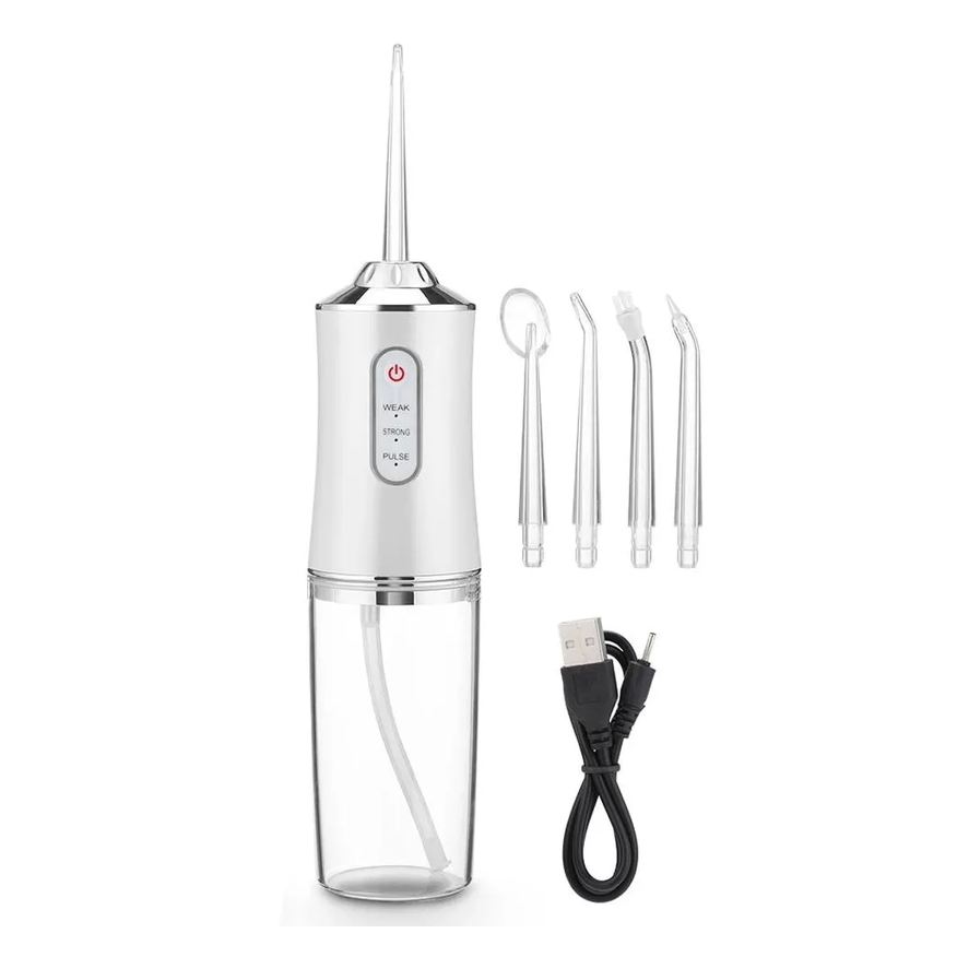 Smart Irrigador Oral Jato D´água Higiene Bucal Sem Fio Branco