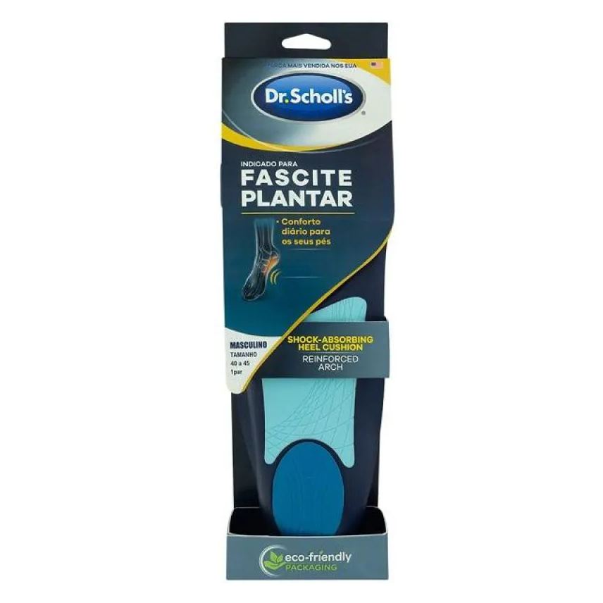 Dr. Palmilha Scholls P/ Alivio da Fascite Plantar (esporao) 40-45