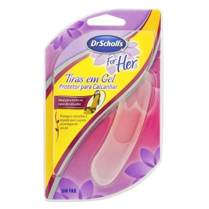 para Protetor Calcanhar Dr. Scholls em Tiras de Gel