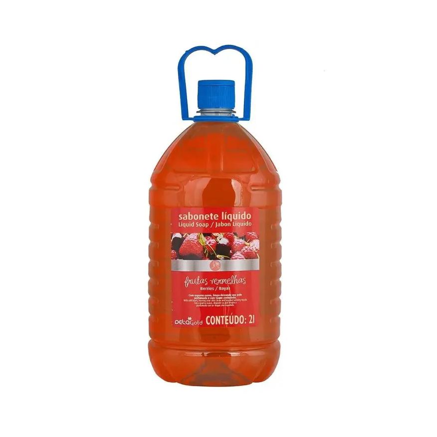 DETA GOLD SABONETE LíQUIDO FRUTAS VERMELHAS 2L