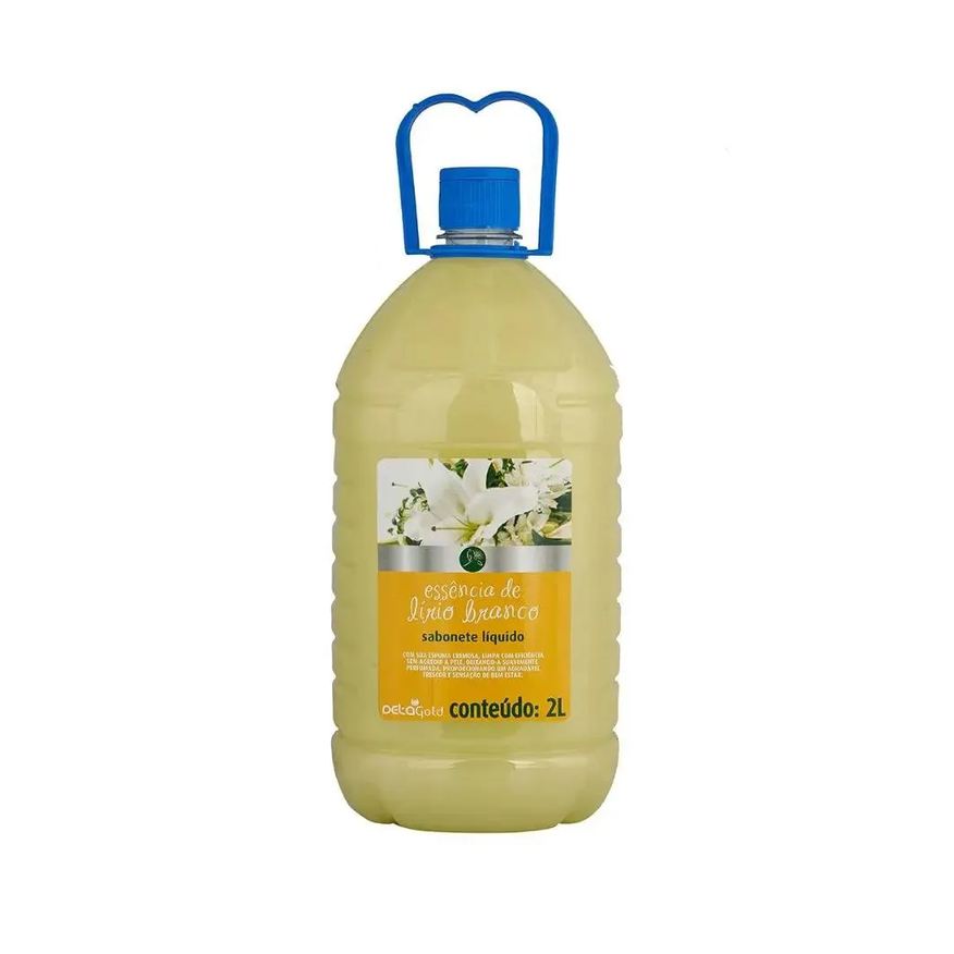 DETA GOLD SABONETE LíQUIDO LíRIO BRANCO 2L