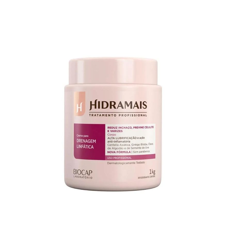 Hidramais Creme para Massagem Alta Lub Drenagem 1kg