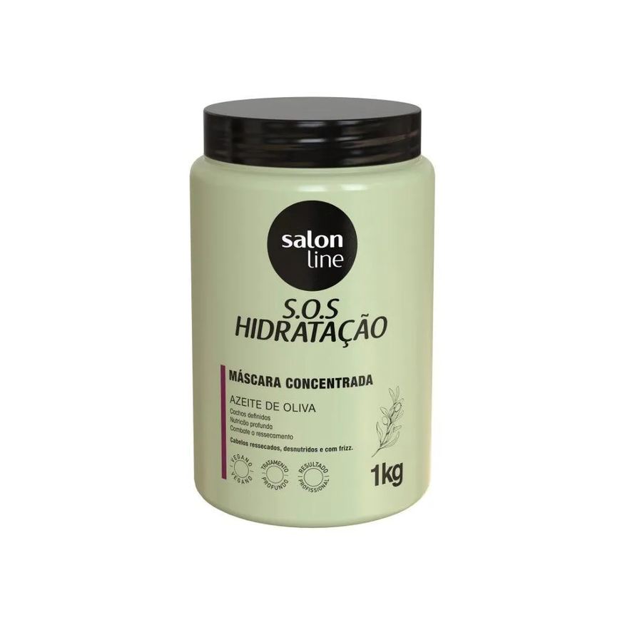 Salon Line Máscara de Hidratação Ultra Cachos To Podendo 1kg