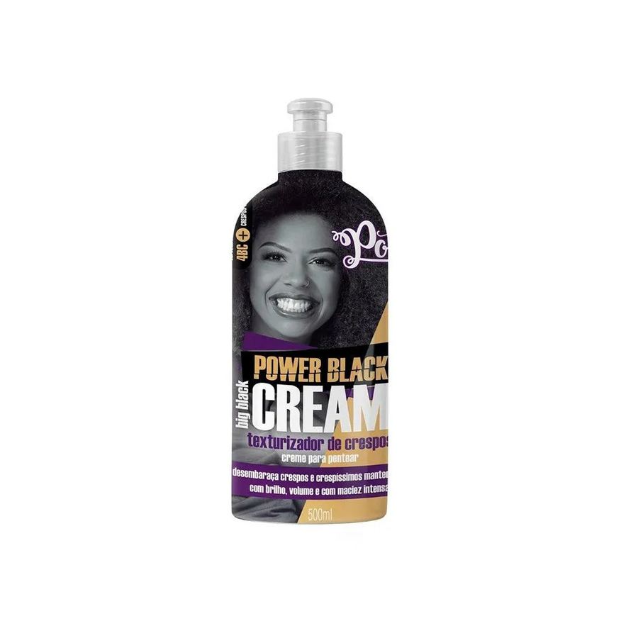 Soul Power Creme para Pentear Black Big Black Cream 500ml