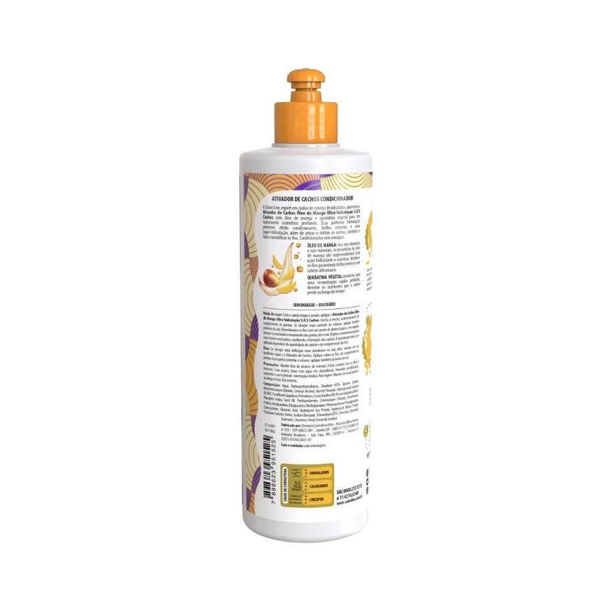 Salon Line Ativador de Cachos Sos Umidificador 500ml