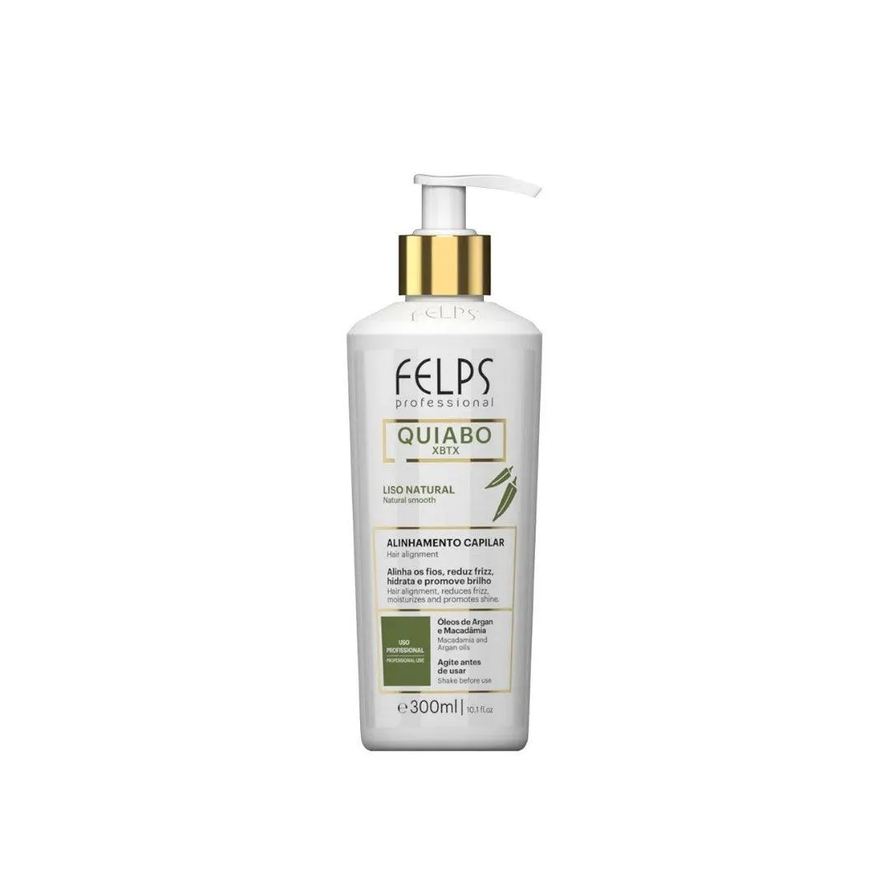 Felps Escova Progressiva Quiabo Xbtx Okra 300ml