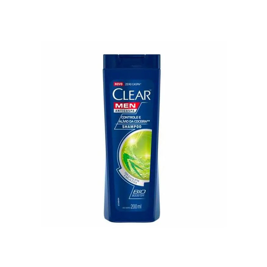 Clear Shampoo Anticaspa Men Controle Coceira 200ml