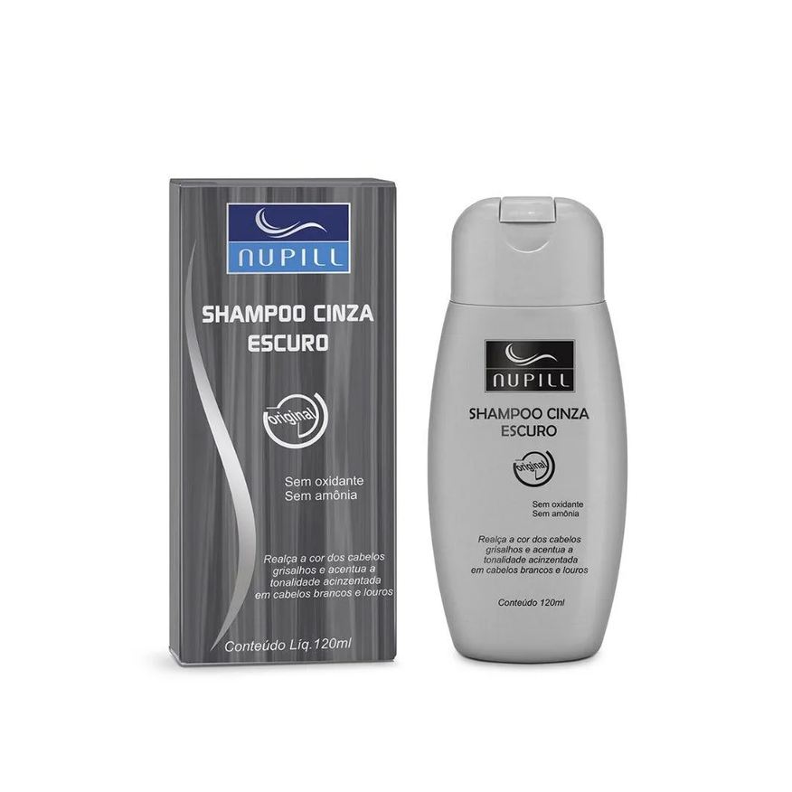 Nupill Shampoo Cinza Escuro 120ml