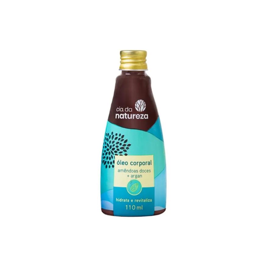 Cia da Natureza Óleo Corporal Amêndoas e Argan 100ml