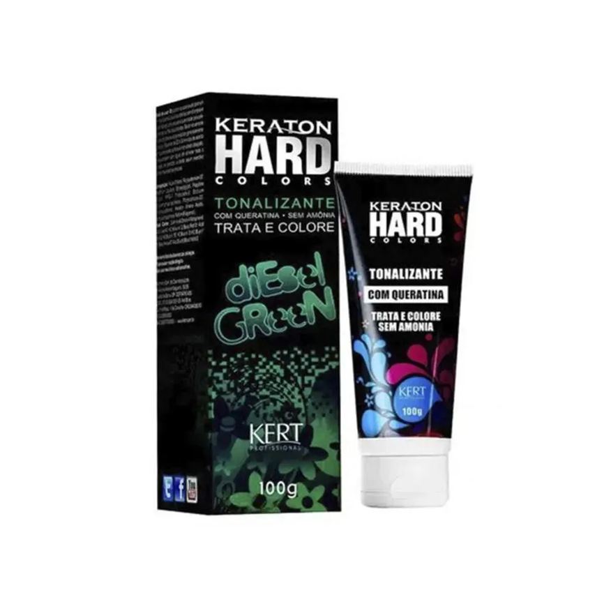 Keraton Tonalizante Hard Colors Diesel Green