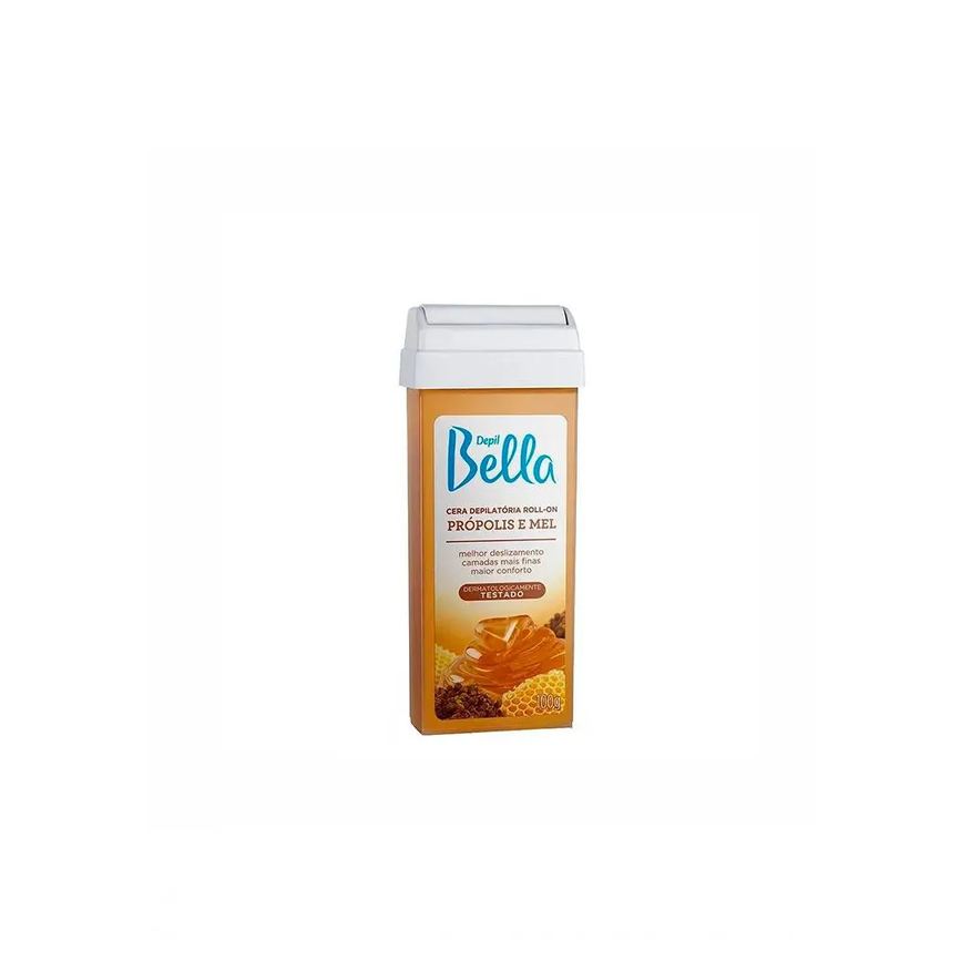 Depilatória Cera Roll On Depil Bella Própolis Refil 100g