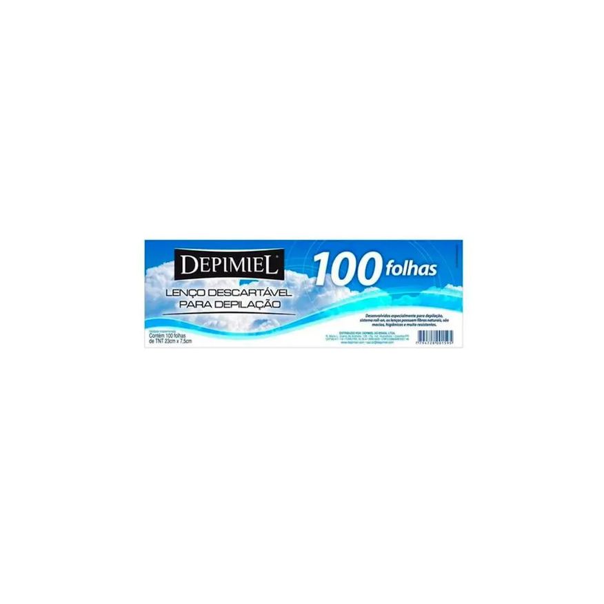 Depimiel Papel Depilatório 100fls