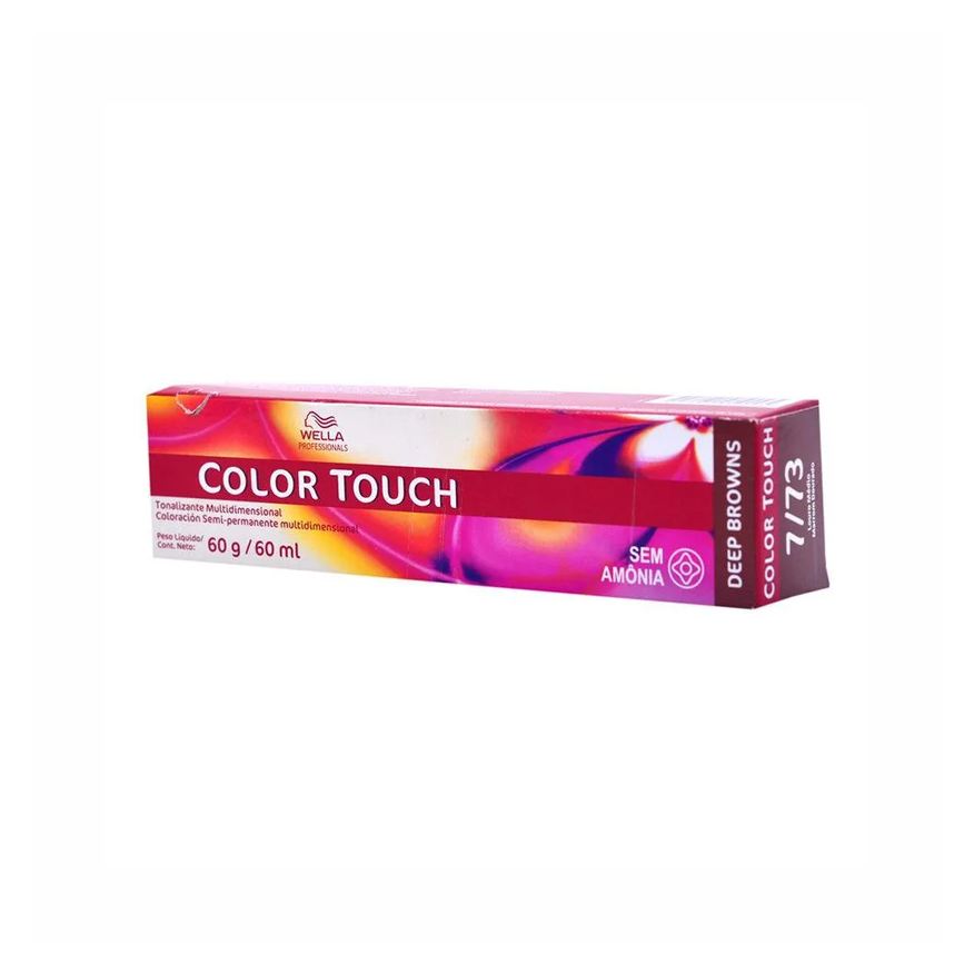 Color Touch Tonalizante 7.73 Louro Médio Marrom Dourado