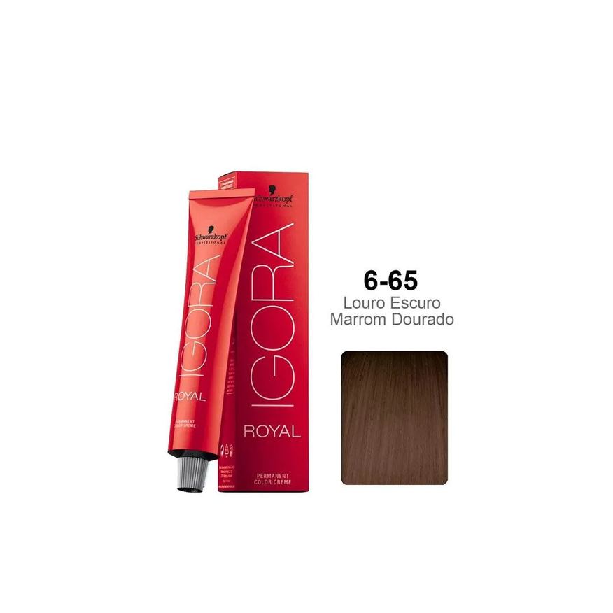 Schwarzkopf Professional Tintura Schwarzkopf Igora Royal 6.65 Marrom Café Dourado
