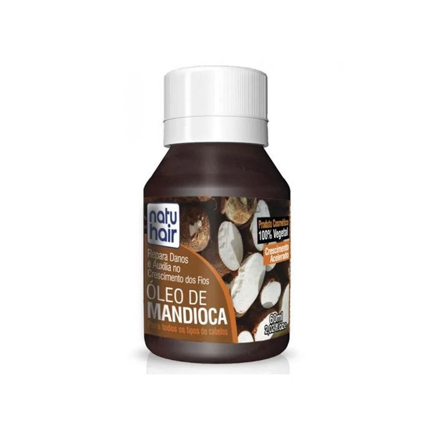 Natuhair Óleo Capilar Natu Hair Mandioca 60ml