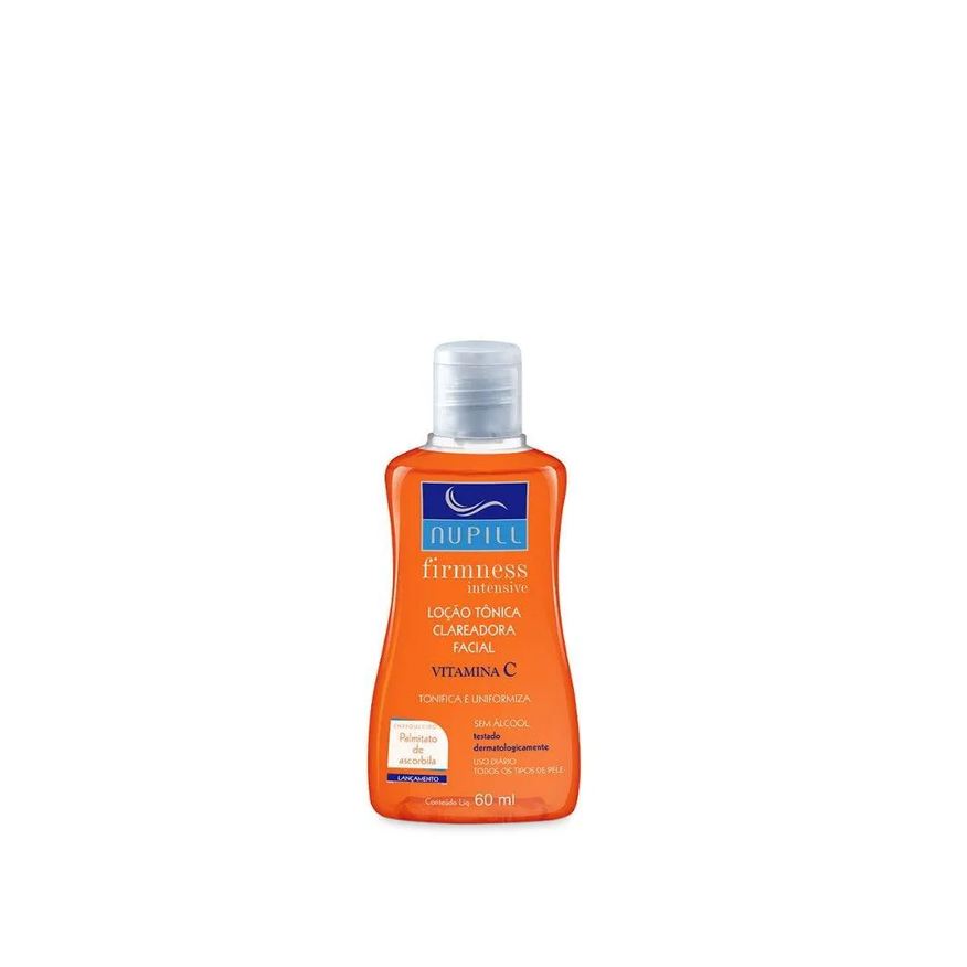 Nupill Loção Tônica Facial Clareadora Vit C Firmness Intensive 60ml